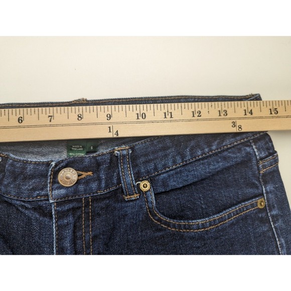 LRL Ralph Lauren Jeans Co Medium Wash Classic Straight Denim Jeans Size 6 - Picture 6 of 9